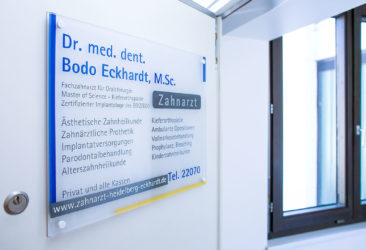 Leistungen von Dr. Bodo Eckhardt - Ihr Zahnarzt in Heidelberg